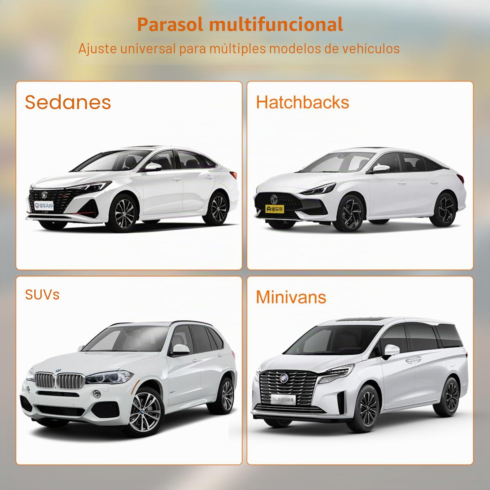 Funda Coche Exterior Impermeable Y Transpirable, Resistente a Los Rayos UV, Nieve Y Polvo, Cubre Coche Exterior Universal con Tiras Reflectantes Y Correas a Prueba De Viento SUV 4.35 * 2.5m