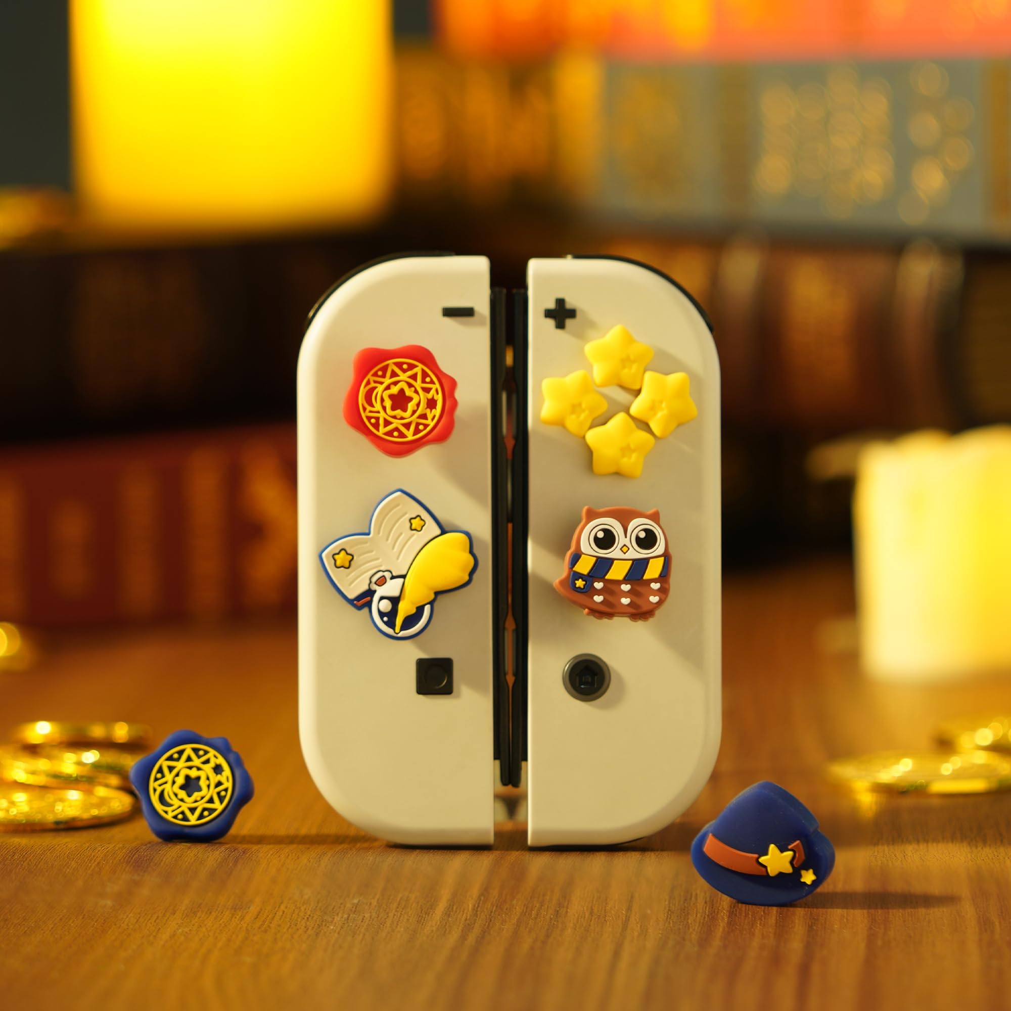 Paddle Board Hardshell Magic Academy Button Caps For Switch Joy-Cons ...