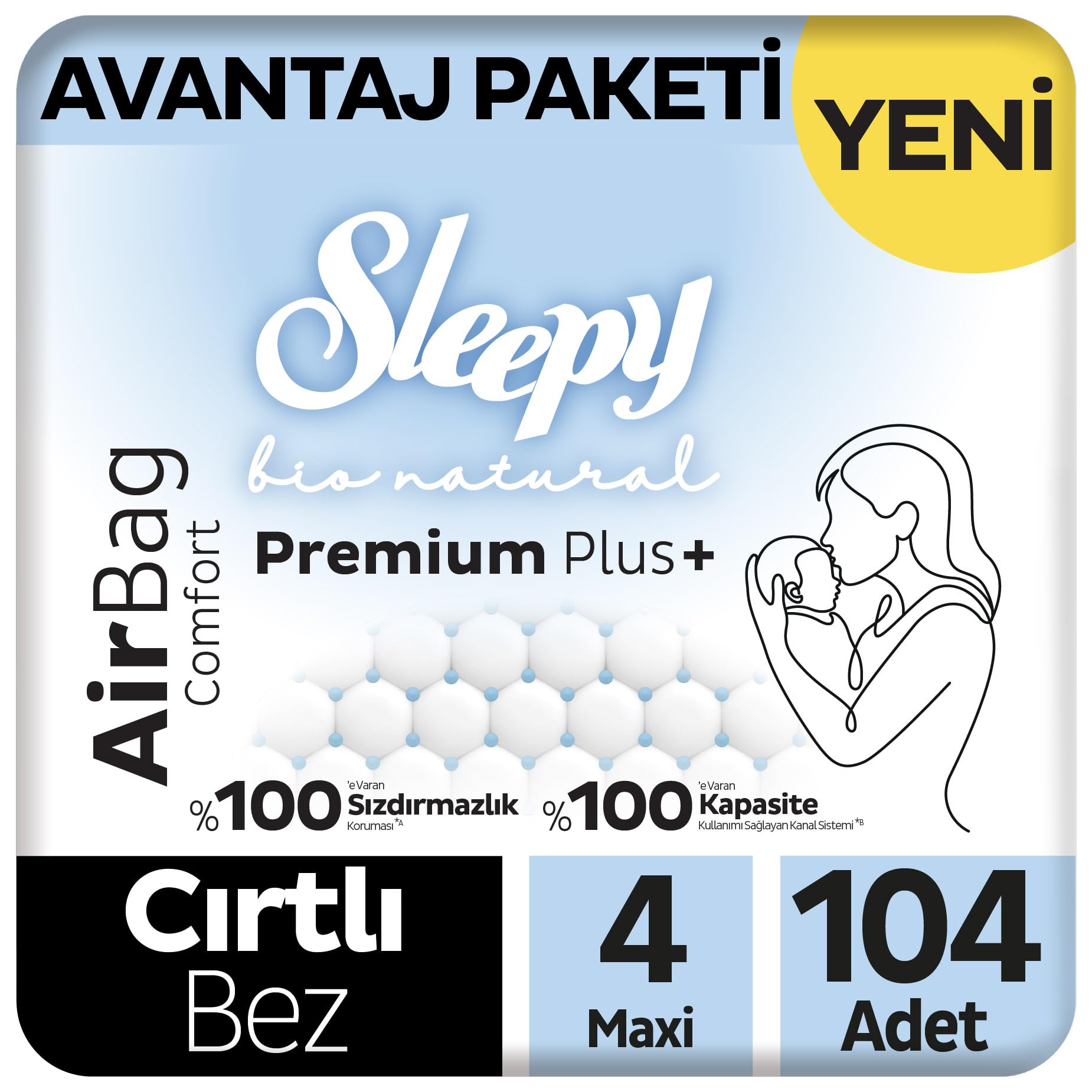 Sleepy Bio Natural Premium Plus Airbag Comfort Avantaj Paketi…