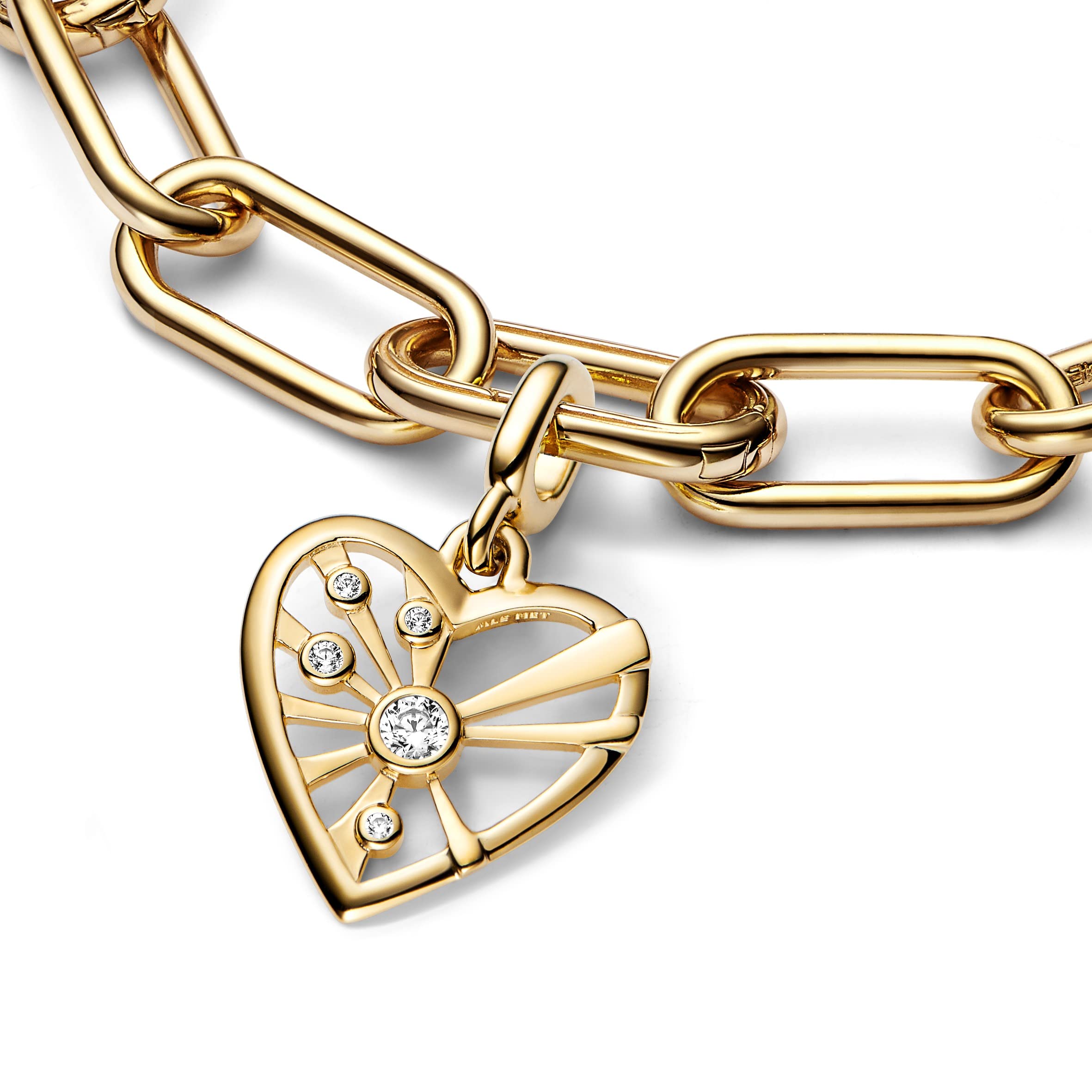 Pandora ME Collection de charms en métal plaqué or 14 carats