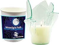 Vista 9 de Vela de florero Moonlight Path - Mezcla de flores de verano (vela de recarga)