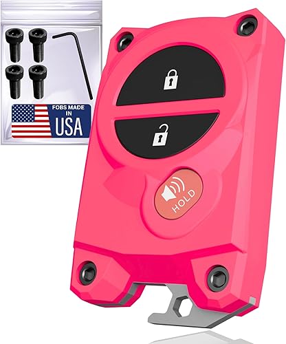 Vista 40 de Funda para llavero Toyota con abridor de botellas integrado, carcasa protectora resistente para Tundra (2007-2017) y Tacoma (2005-2015) - Agarre