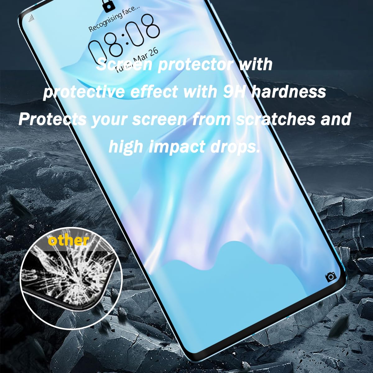 Dlxiks 3 Vetro Temperato per Huawei P30 Pro,Installazione | FindTheDeal