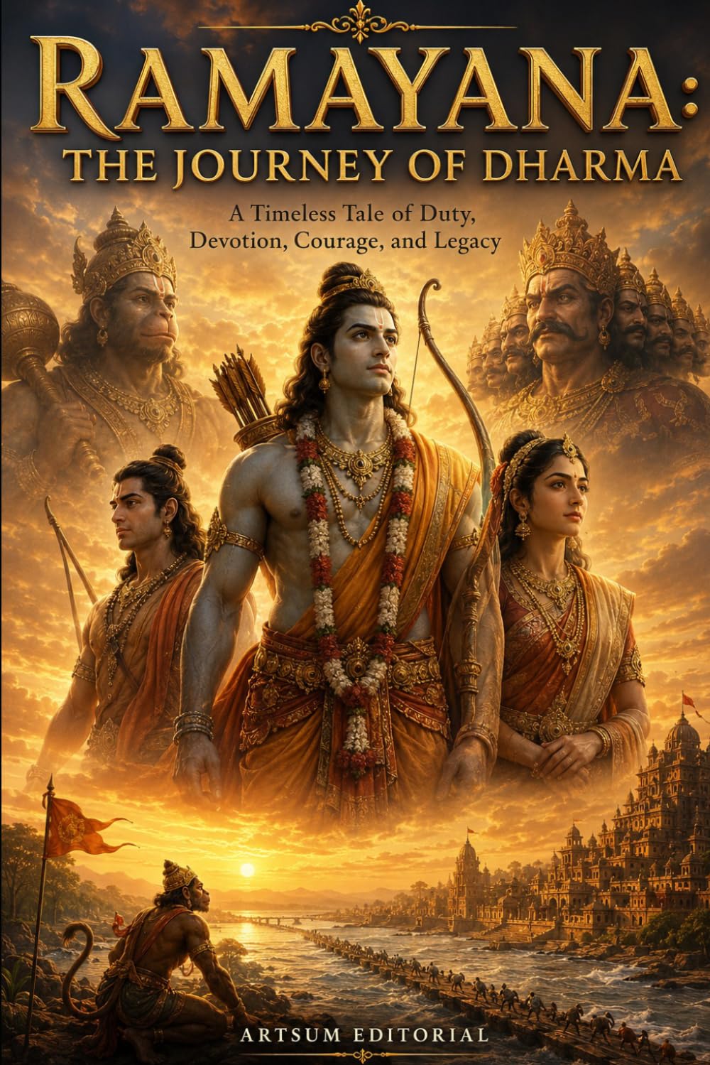 Ramayana: The Journey of Dharma: A Timeless Tale of Duty, Devotion, Courage, and Legacy