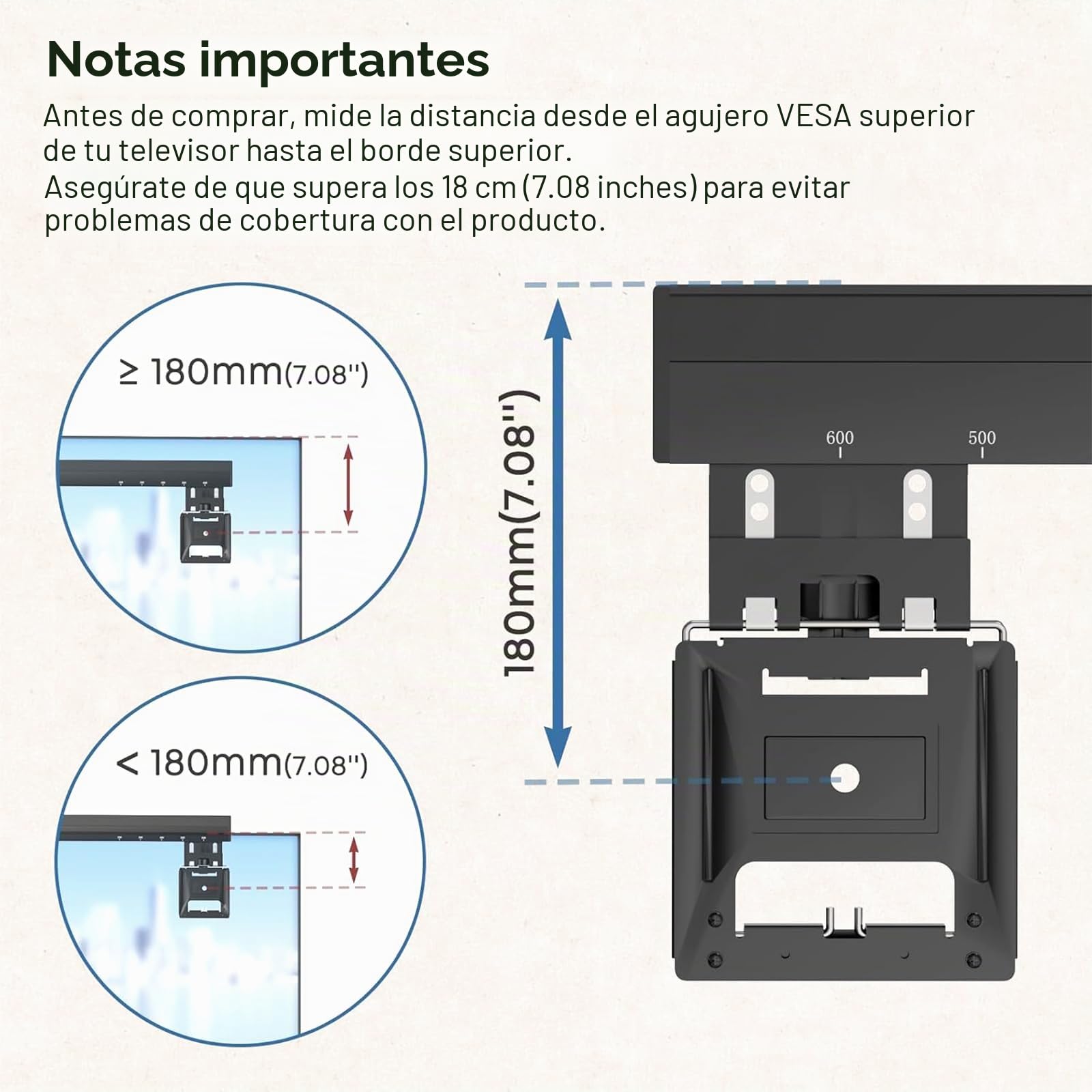 WORLDLIFT Soporte de Pared ultraplano para televisores de 37-80 Pulgadas, Micro Gap，Carga máx 75 kg, VESA máx 600x400 mm Compatible con televisores Samsung Frame (2021-2023), diseñado para ello