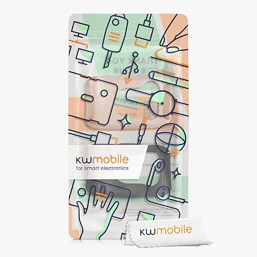Miniatura 6 de kwmobile Fundas para Huawei Band 6  Band 7 - Juego de 2 fundas de silicona (rastreador de problemas no incluido) - NegroRosa polvoriento