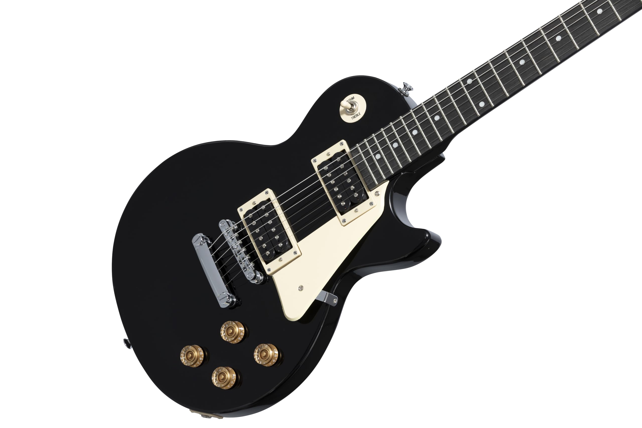 ギター Epiphone Les Paul 100 by Gibson black Epiphone Les Paul Tribute Electric Guitar | zZounds