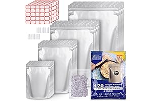 Mylar Food Storage Bags with Oxygen Absorbers: A Comprehensive Guide to Optimal Food Preservation