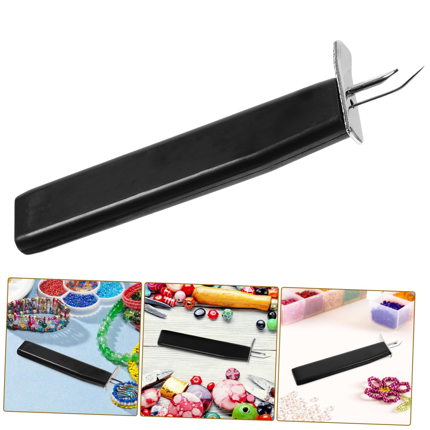 Operitacx 4piezas Herramienta Manual De Anudado De Cuentas Para Joyería Accesorio De Anudado De Cuerda Herramienta De Para Pulseras y Collares