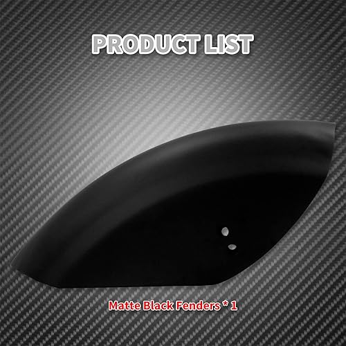 Miniatura 5 de Guardabarros trasero de motocicleta corto plano para Harley Sportster XL 883 1200 1986-2023 negro mate