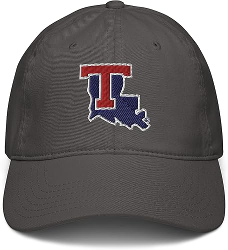 Miniatura 2 de Elite Authentics Louisiana Tech Bulldogs Icon - Gorra de béisbol ajustable con licencia oficial