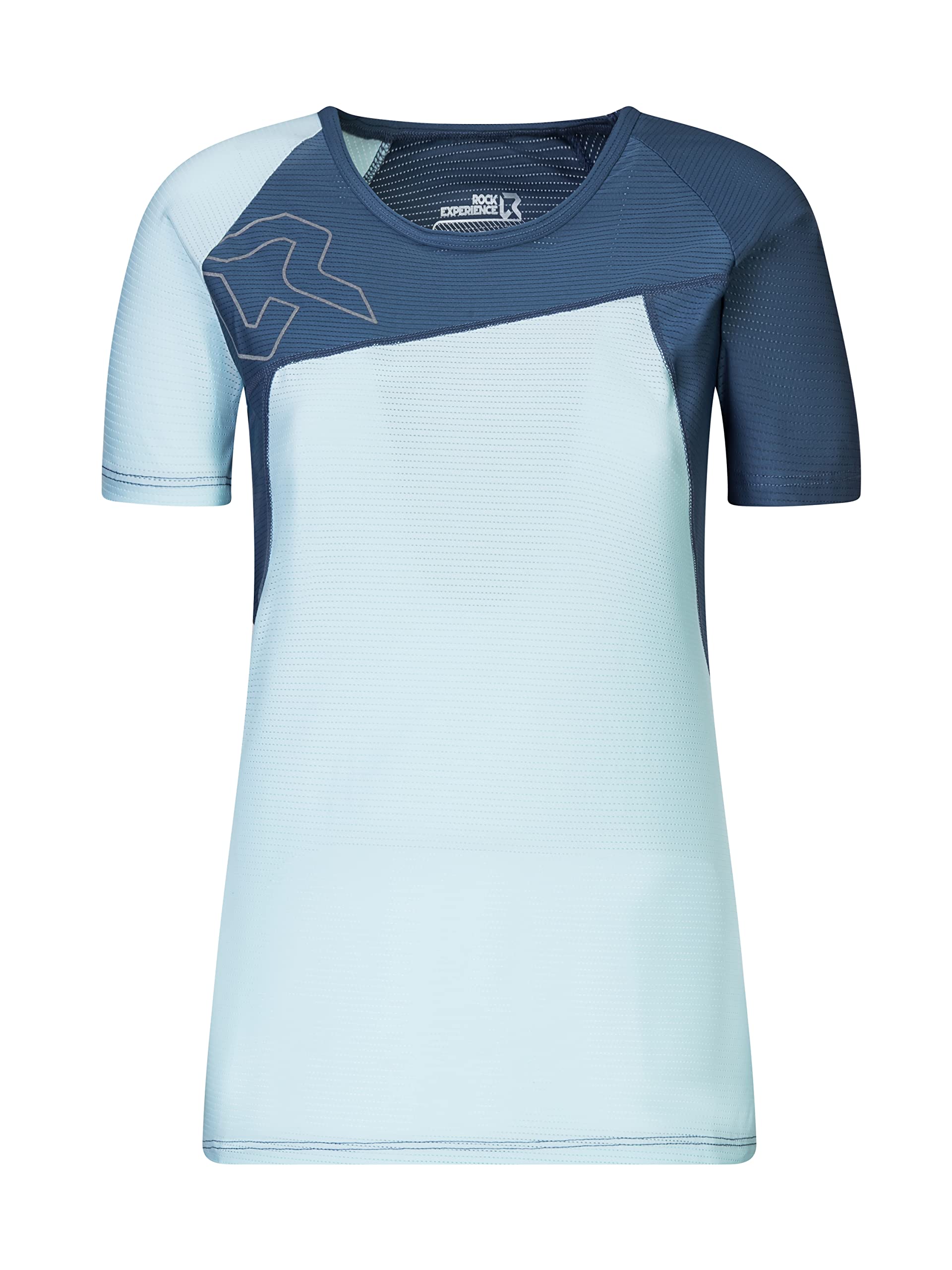 Rock Experience Unisex 1344 China Blue+2285 Quiet Tide Rewt01891 Re.rainer 2.0 Ss T-Shirt Xs