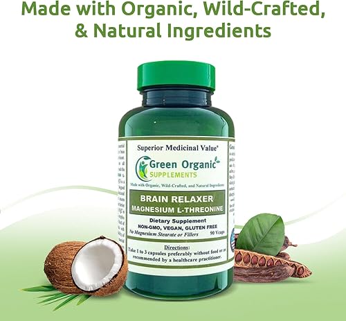 Miniatura 2 de Green Organic Supplements Magnesio L-treonina 90 VCaps
