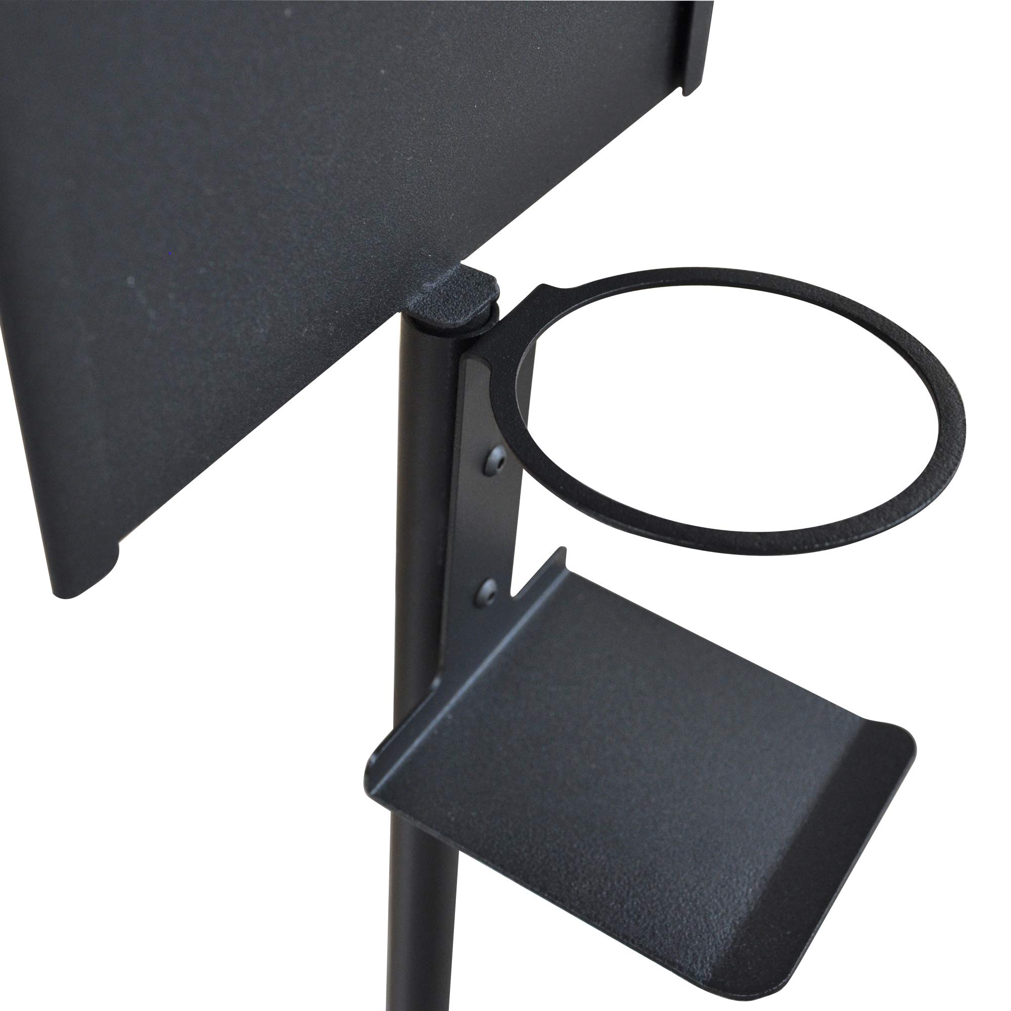 Dispensador de Pie para Gel Hidroalcohólico Desinfectante de Manos para Comercios y Oficinas. 146cm. Incluye Cartela A4. Dispensador de Gel Desinfectante Fabricado en España
