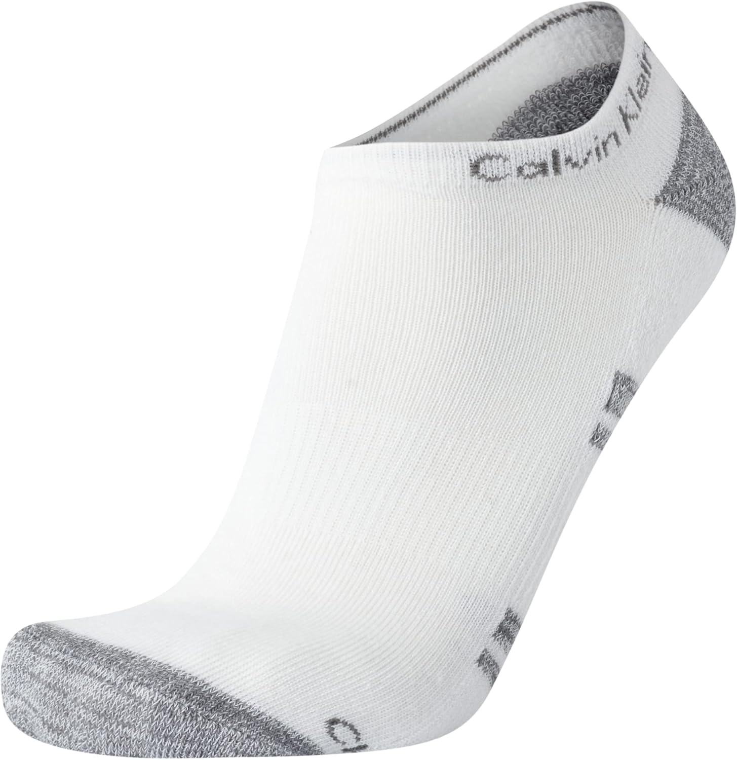 Calvin Klein Mens No Show Socks - 6 Pack Soft Cotton Blend Cushioned Athletic Low Cut Socks for Men for Sports and Running - Image 6