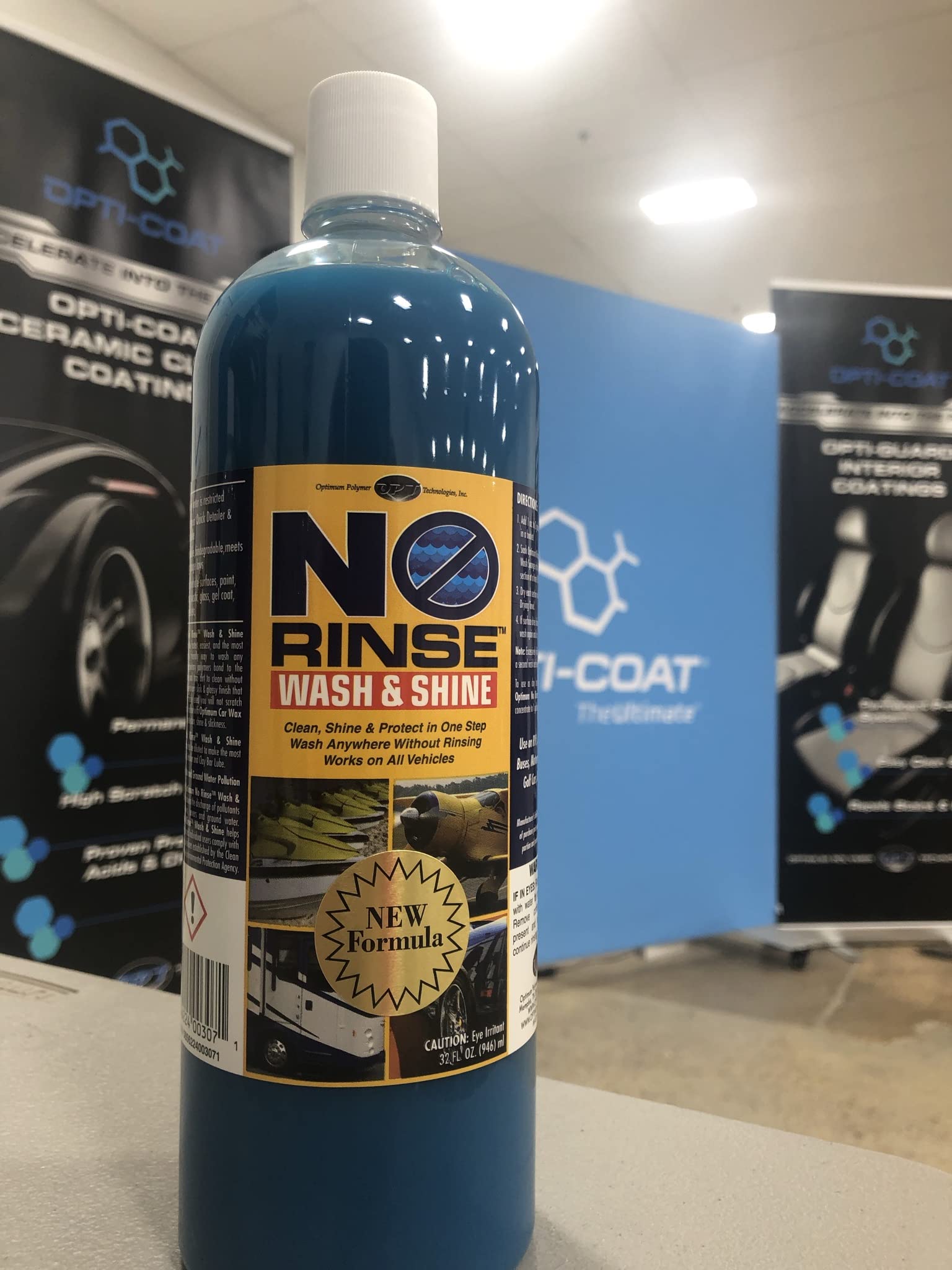 Optimum No Rinse Wash & Shine 32 oz. Bottle MultiUse Rinseless Car