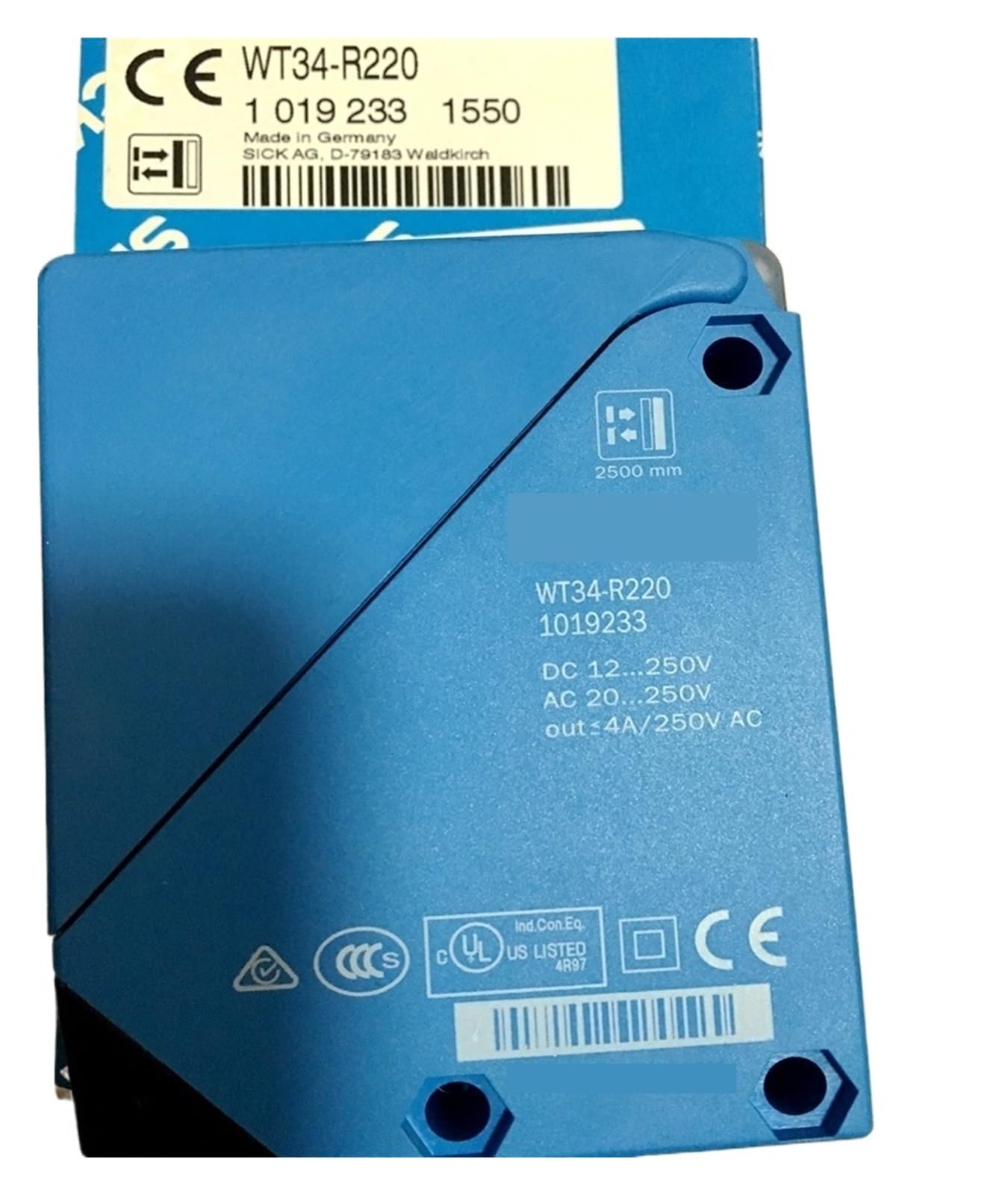 BFSYDLUJ 1PC WT34-R250 WT34-R220 WT34-R240 Photoelectric Sensors(WT34-R250)