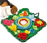 TWOPER Snuffle Mat for Dogs - Interactive Puzzle Toy, Slow Feeder Lick Mat to Beat Boredom & Boost Mental Stimulation