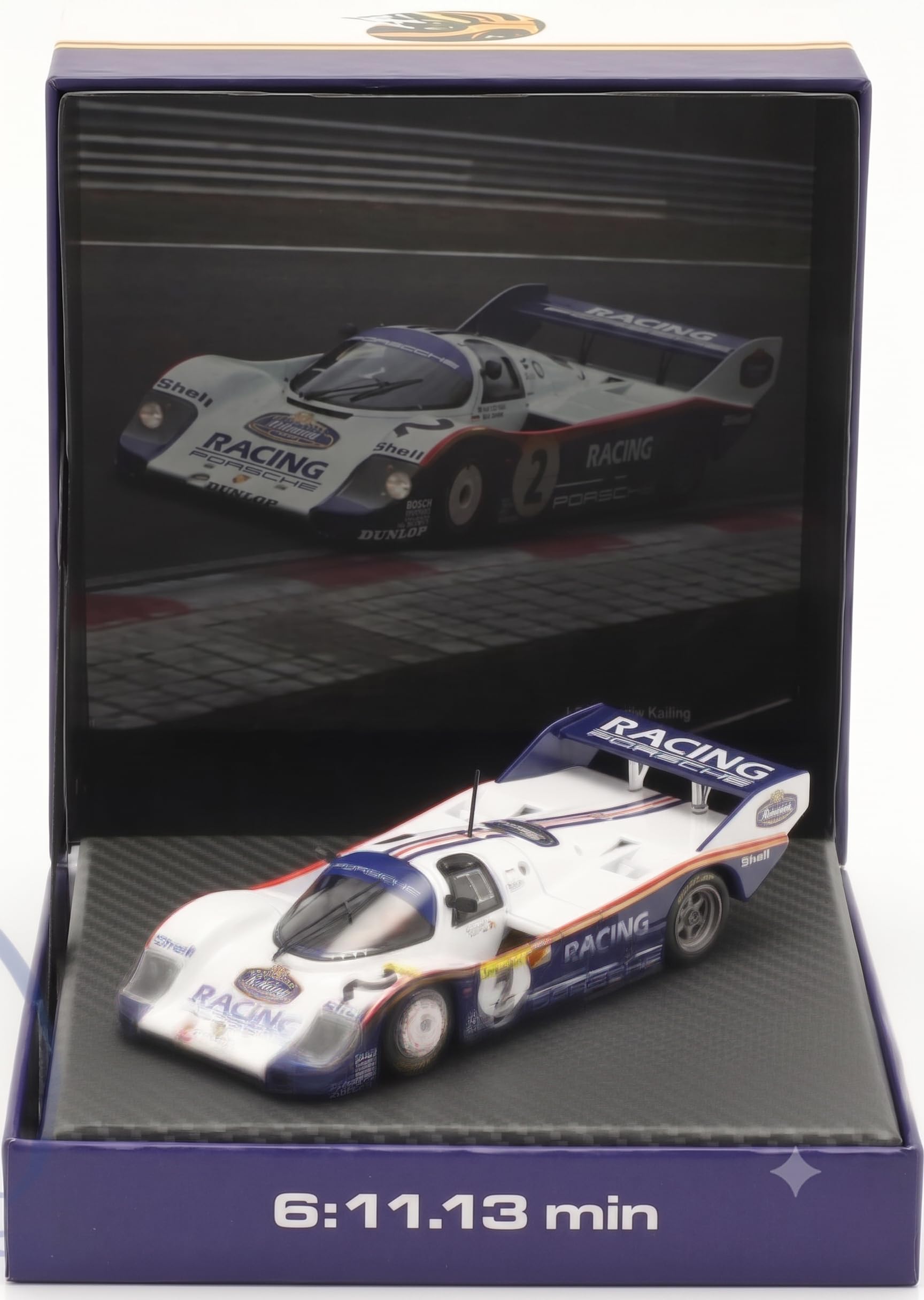 Amazon | WERK83 1/43 ミニカー ポルシェ 956K #2 ニュルブルクリンク