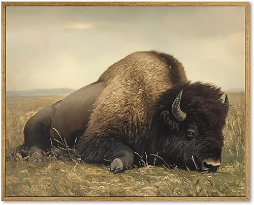 Miniatura 28 de Lienzo de paisaje de granja, arte de pared retro de paisaje natural, marco de bosque, pósteres de campo vintage, pintura de bosque verde, cuadros de