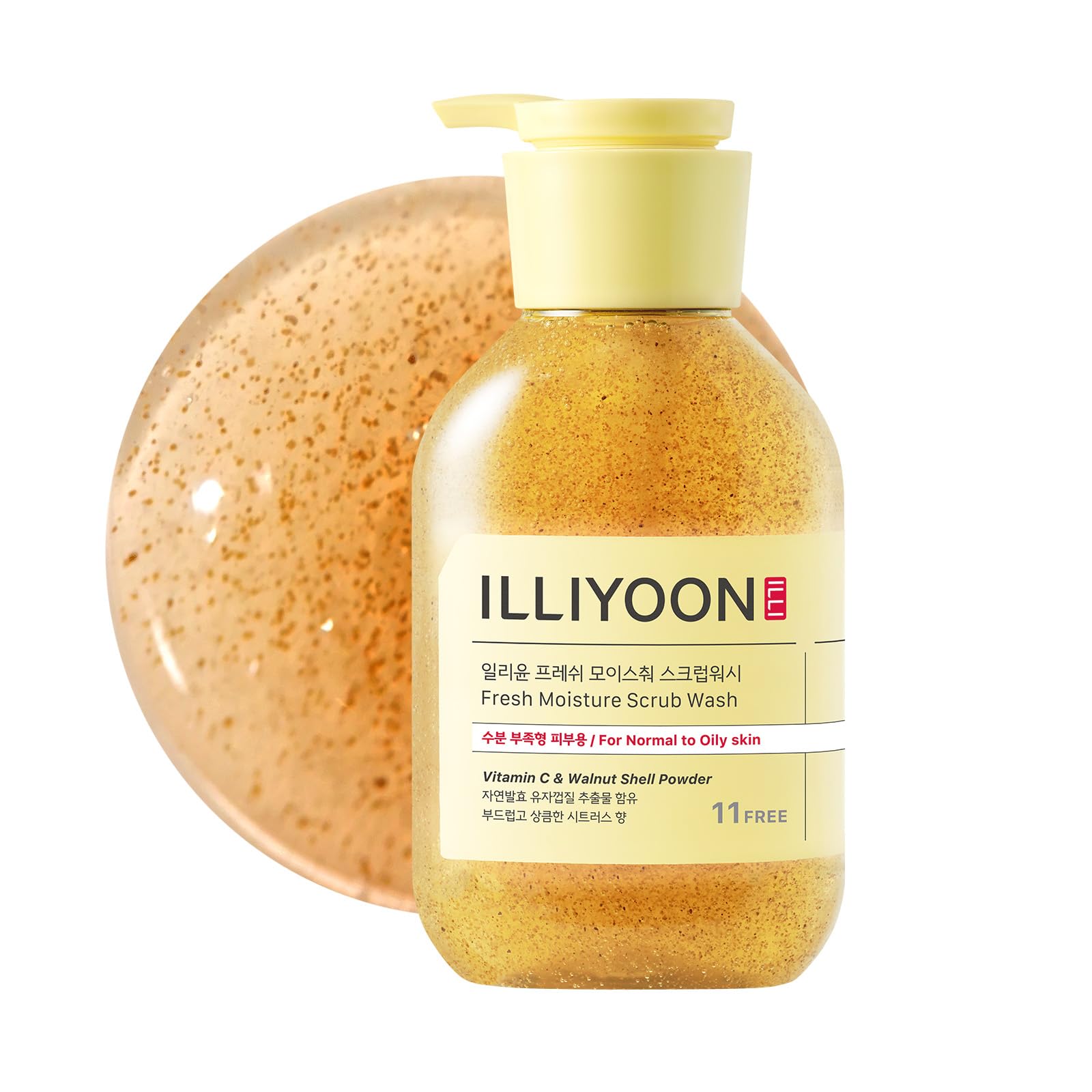 IlliyoonFresh Moisture Scrub Wash 400ml(13.52oz)