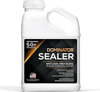 12 Backyard Tile Ideas for Clean Durable Stylish Surfaces 52 1 Gal. DOMINATOR SG+ Clear Acrylic Sealer | High Gloss Concrete Paver Se...