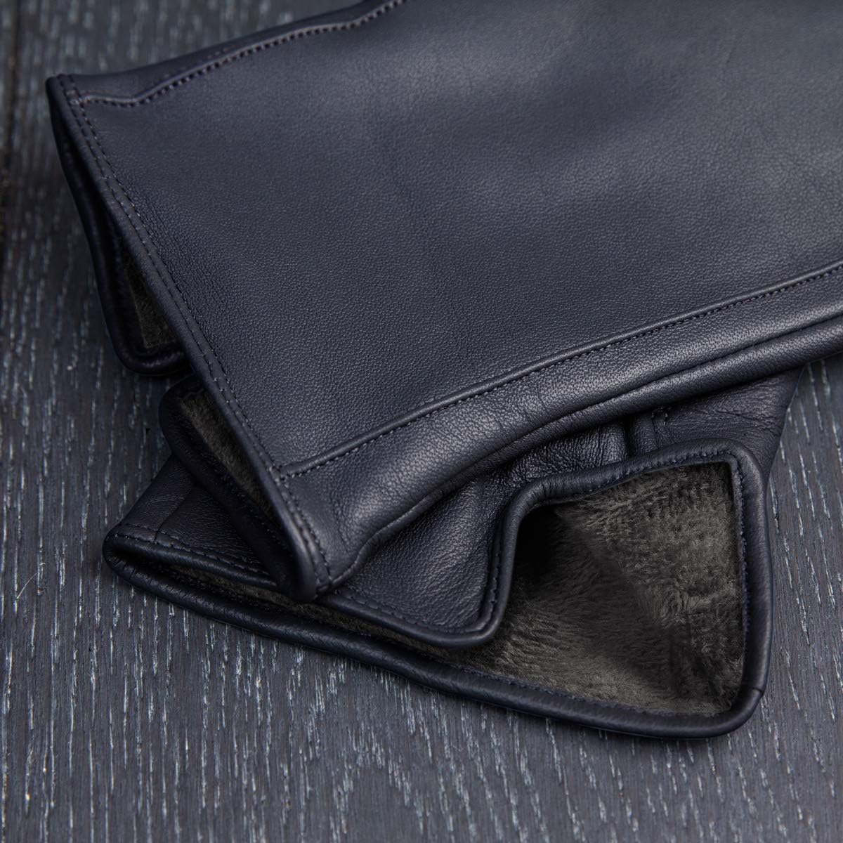 Downholme Vegan Leather Gloves for Women - Image 3