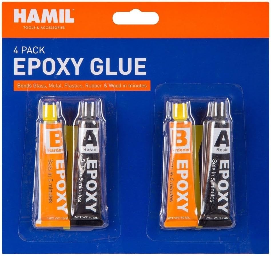 Super Stik 2 Pack Epoxy Glue Adhesive Reapering Small Jobs Rapid Bond Glass Metal Plastics Rubber Wood Transparent Quick Dry Araldite Ceramic Household Repairs Automotive Plumbing Resin