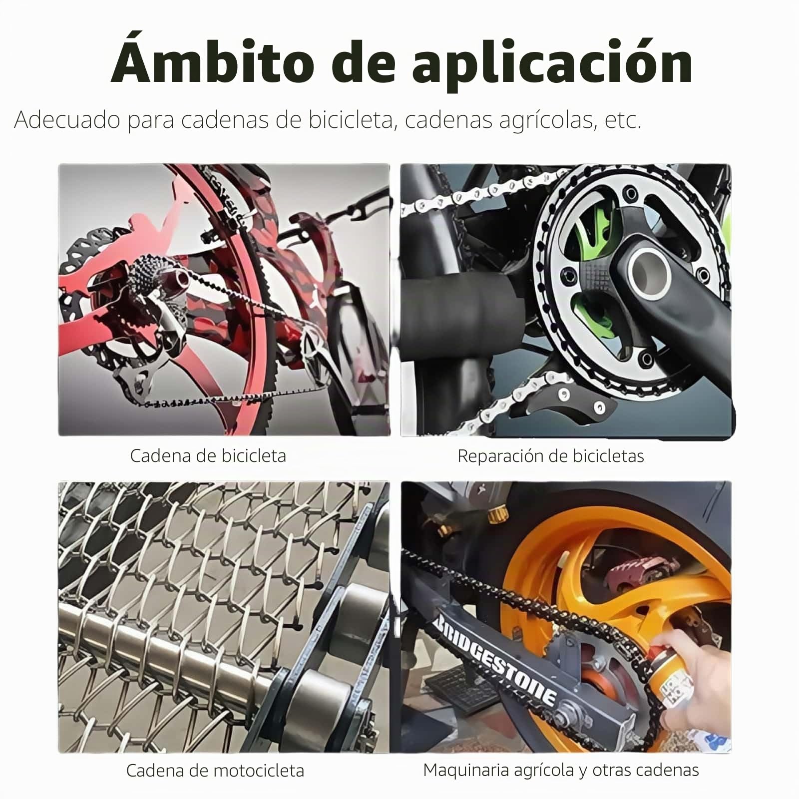 Trkimal Remachadora de cadena para motocicleta, juego de herramientas para romper cadenas de motocicleta, herramienta de remachado para motores, cadenas de motocicleta, separador de cadena para Atv