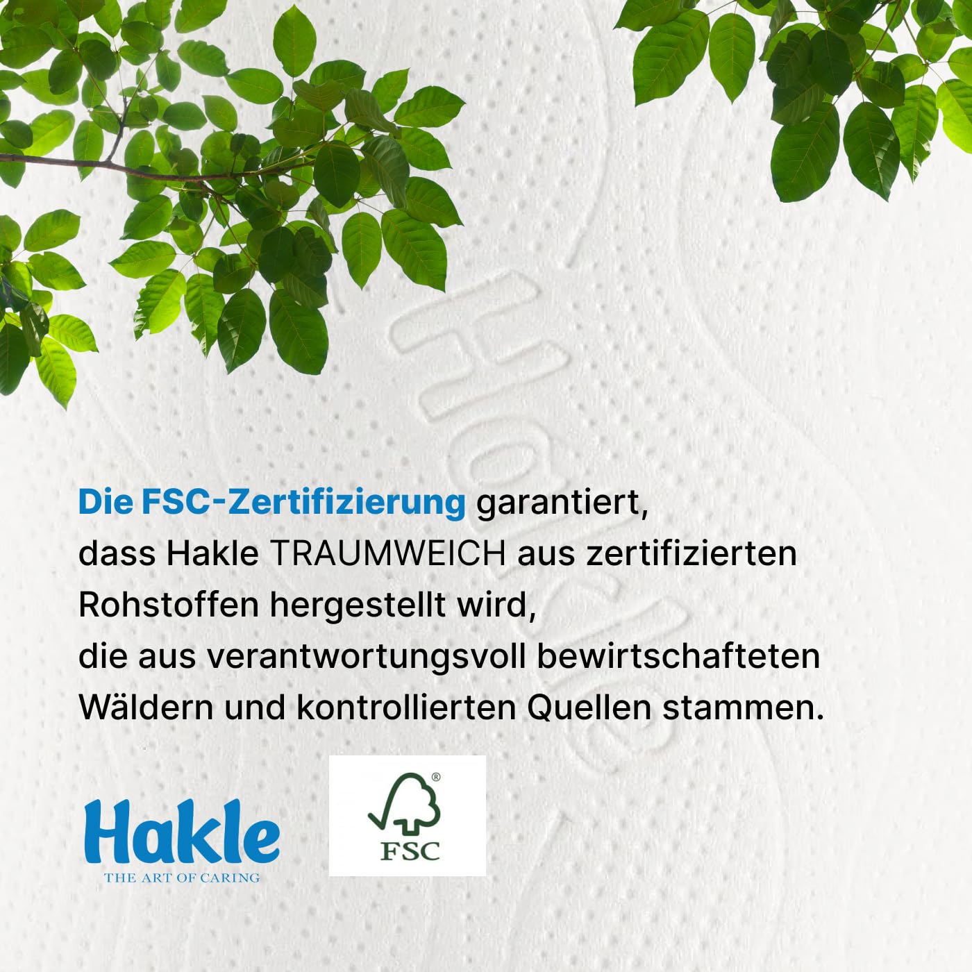Hakle Dreamsoft 72 rollos de papel higiénico de 4 capas | 130 hojas por rollo, limpieza suave para el bienestar