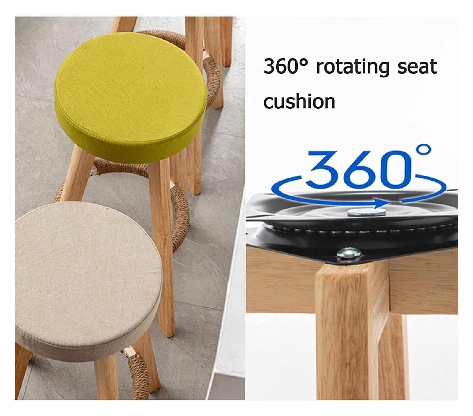 バースツール 木製円形座面　しー二脚 Amazon｜カウンター椅子 バースツール2脚セット、布張りの丸型シート