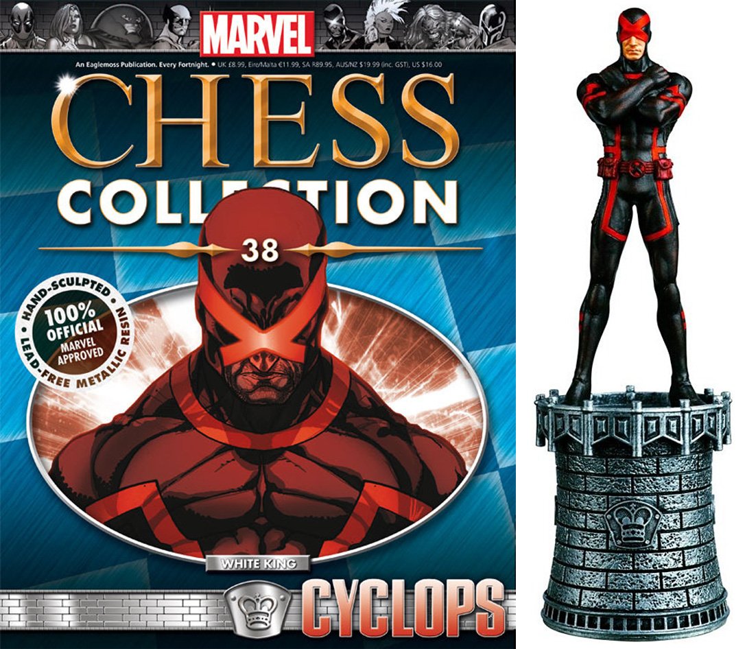 EaglemossMarvel Chess Figurine Collection Nº 38 Cyclops