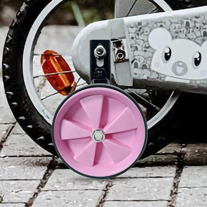 Ruedas de Entrenamiento para Bicicleta 12 pulgadas Rosadas miniatura 5