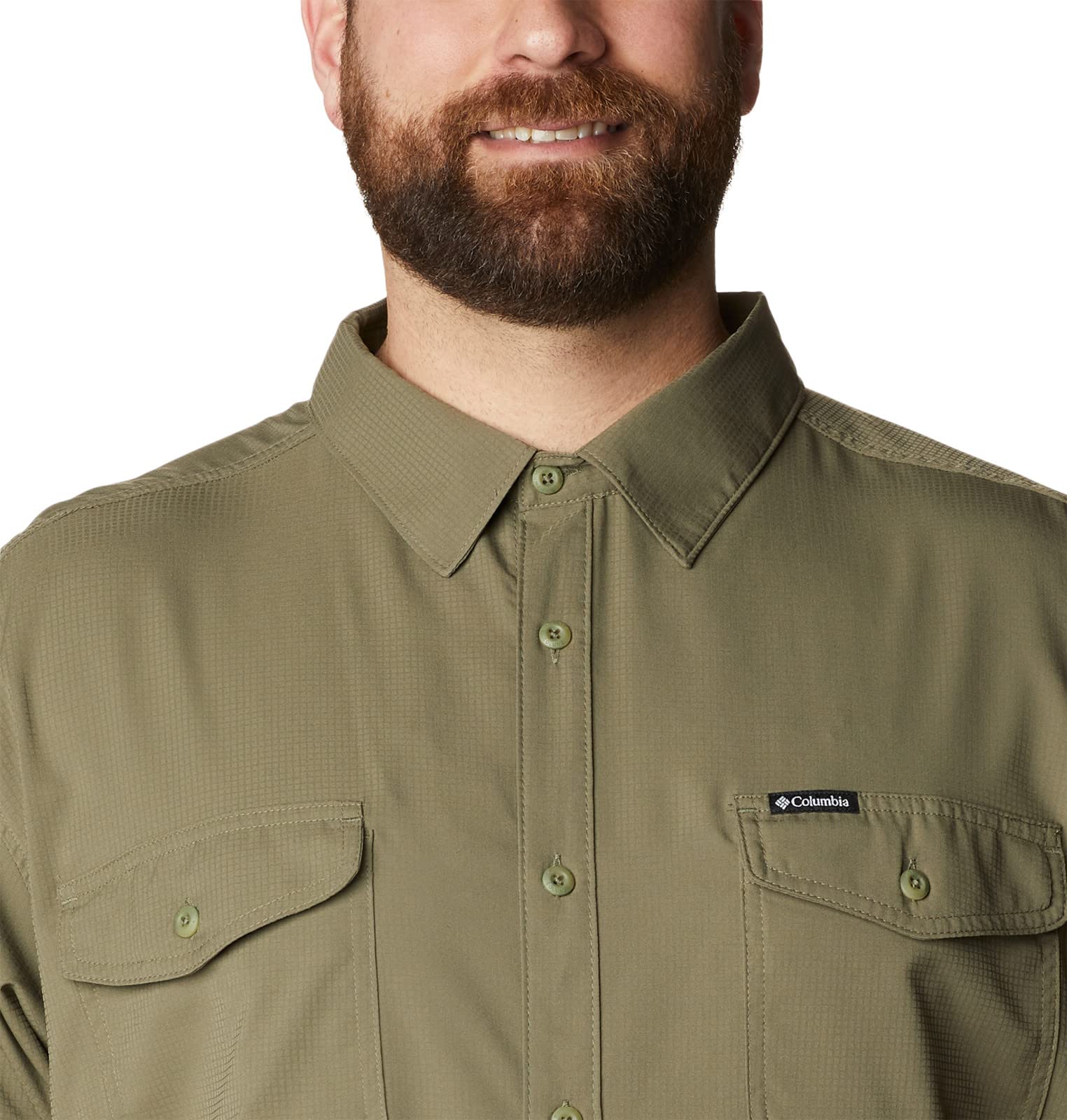 Columbia Utilizer II Solid Short Sleeve Shirt, Camicia Sportiva A Maniche Corte Uomo