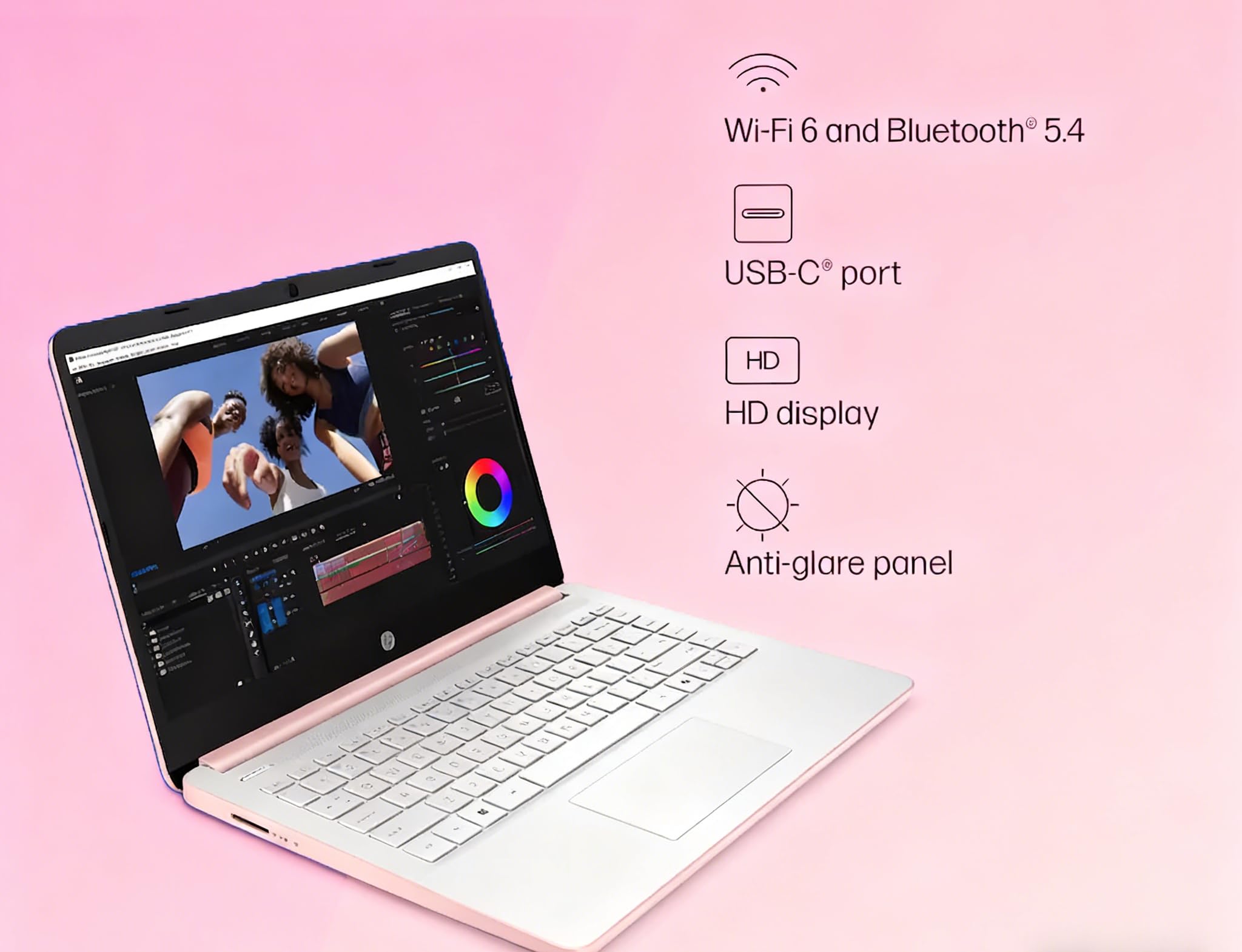 Amazon.co.jp: HP 14インチHDノートパソコン、IntelデュアルコアCPU