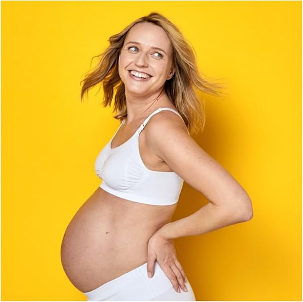 Medela soutien-gorge de maternité et d'allaitement sans coutures Keep Cool avec 2 zones de respiration, tissu doux au toucher pour un maintien confortable, - 2