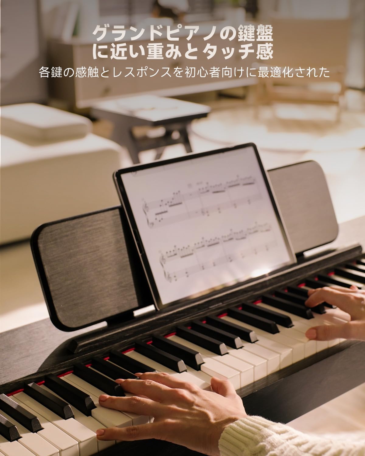 Amazon | Donner OURA S100 電子ピアノ 88鍵盤 ハンマーアクッション 