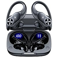 ECLVOX Cuffie Bluetooth Sport 5.3, Auricolari Wireless con Gancio per Orecchio
