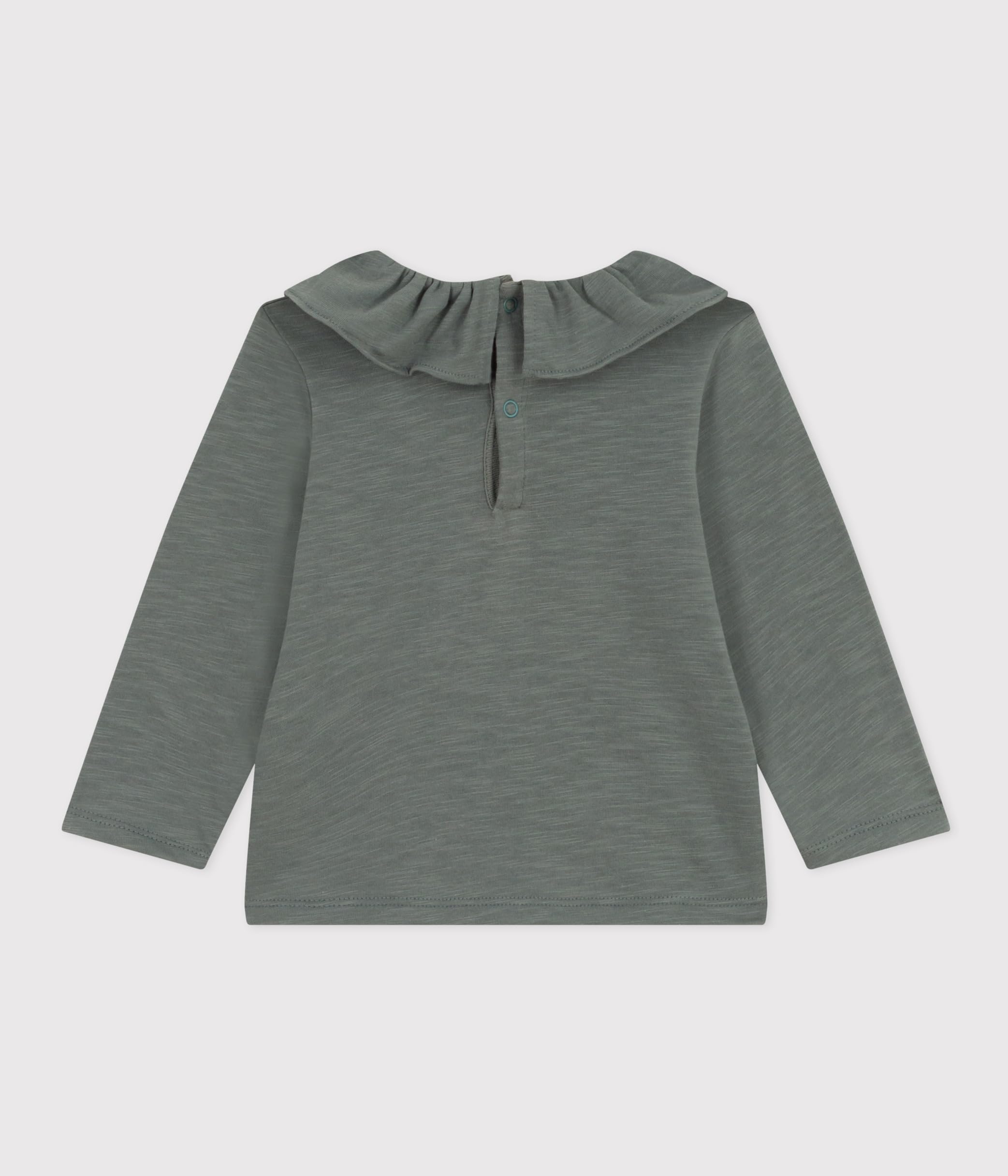Petit Bateau Camicetta a Maniche Lunghe Bimba