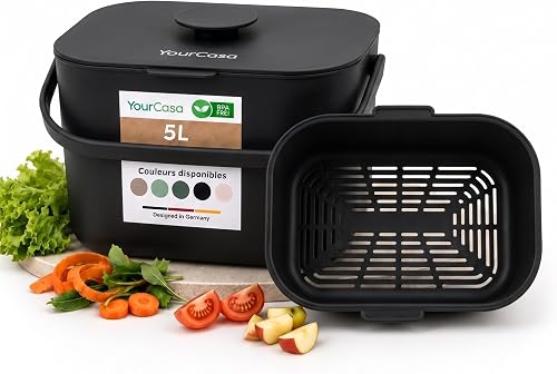 Poubelle de cuisine avec poignée ergonomique YourCasa