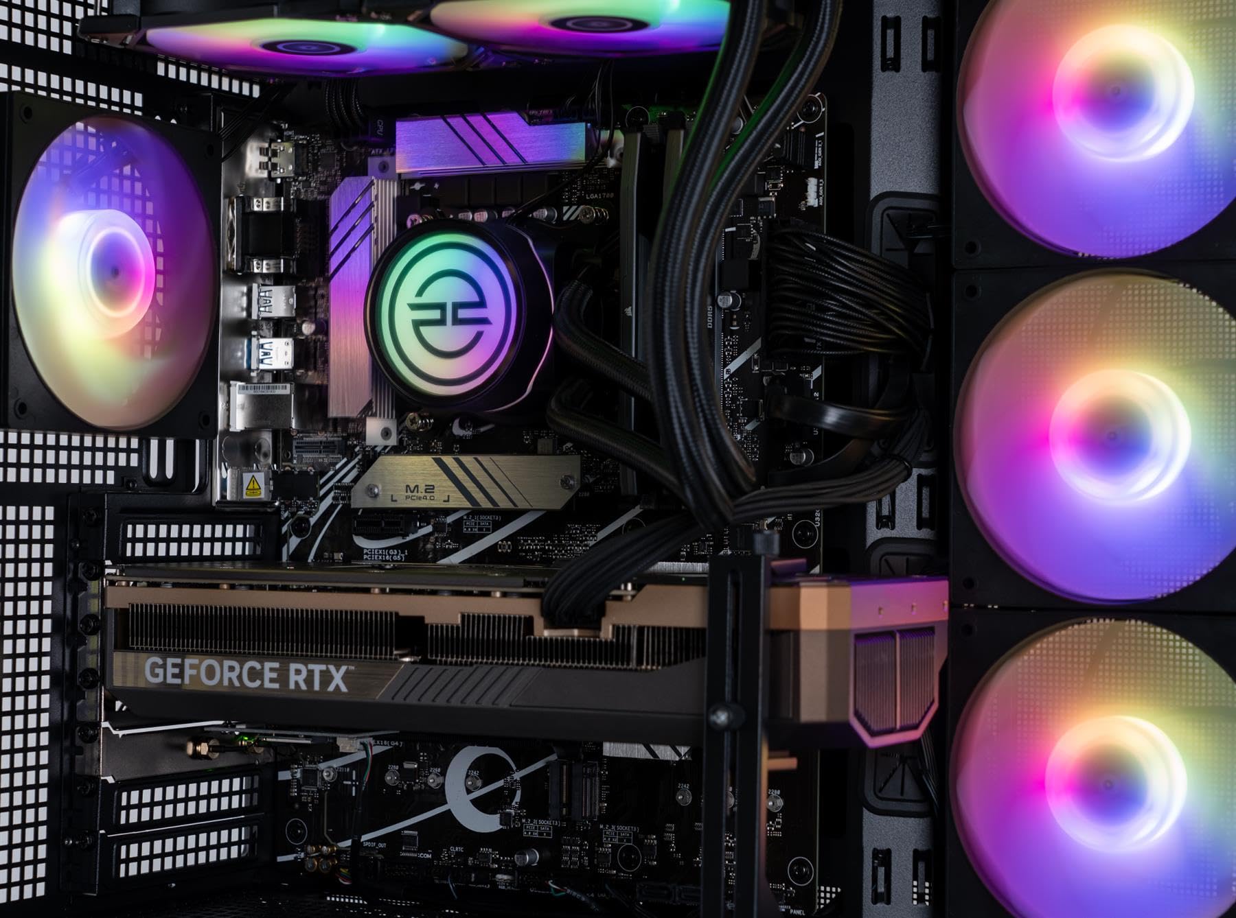 PC Gaming Intel Core i7-14700KF 5.60 GHz 32 GB DDR5 RAM 16 GB GEFORCE RTX 5080 2TB M.2 SSD Windows 11