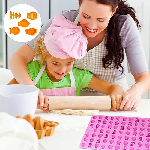 Vista 36 de 2 moldes de silicona, moldes de golosinas para perros, para hornear, moldes antiadherentes para huesos de perro para chocolate, dulces, pudín