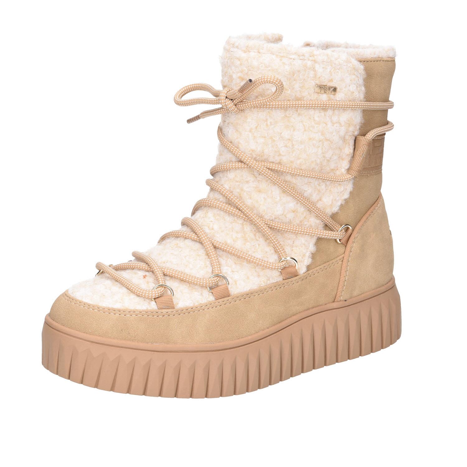 Marco Tozzi Women's 2-26415-45 Fashion Boots, Nougat Comb, 38 EU, Nougat Comb, 6 UK