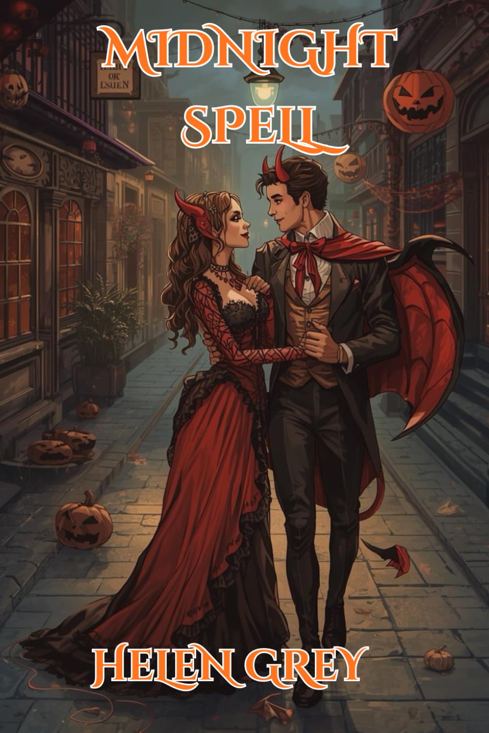 Midnight Spell: An Erotic Dark Romance And Supernatural Fantasy Novel With Demons And Spicy Set On Halloween
