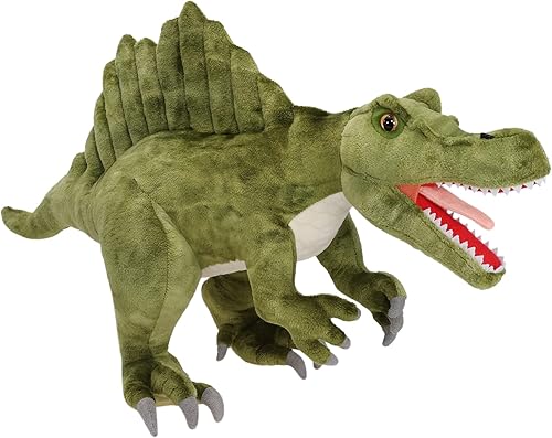 Dino Spinosaurus - Juguetes de dinosaurio, dinosaurio de peluche, 21 pulgadas, muñeco de dragón, regalo de cumpleaños para niños