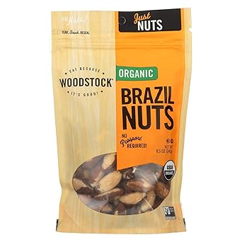 Woodstock Farms, Brazil Nuts, 8.5 oz