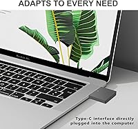 Vista 3 de Unidad de estado sólido externa SSD portátil de 512 GB, USB 3.2 GEN 2 Tipo-C Mini PSSD para PC, portátil, MacBook, PS5, iPhone 15 Pro Max