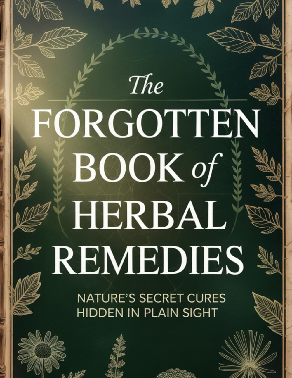 The Forgotten Book of Herbal Remedies: Natures secret cures hidden in plain sight.