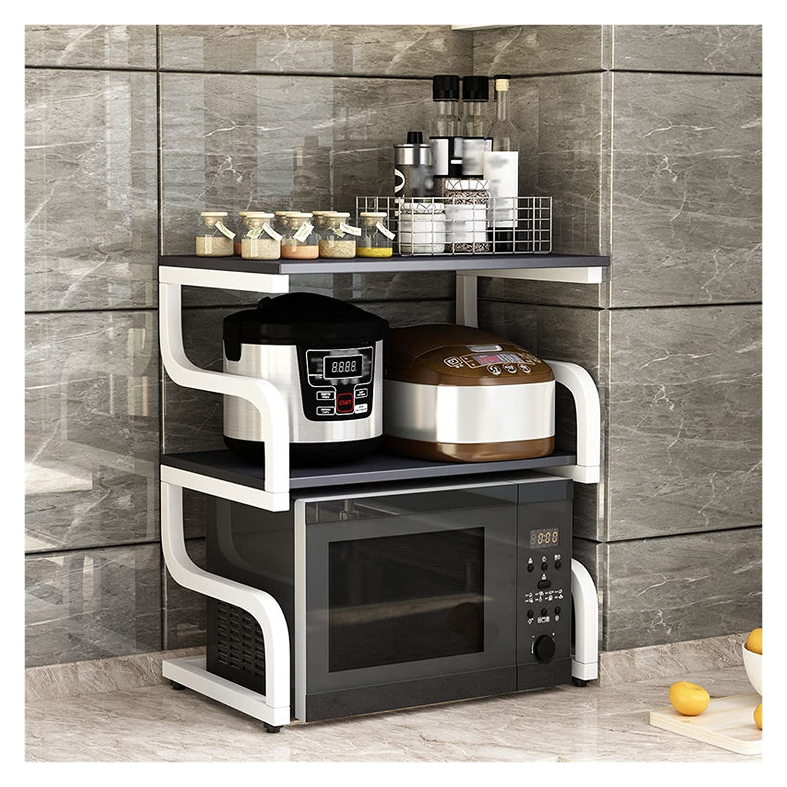 Buy Microwave Oven Rack فرن الميكروويف رف المطبخ رف كونترتوب فرن فرن رف