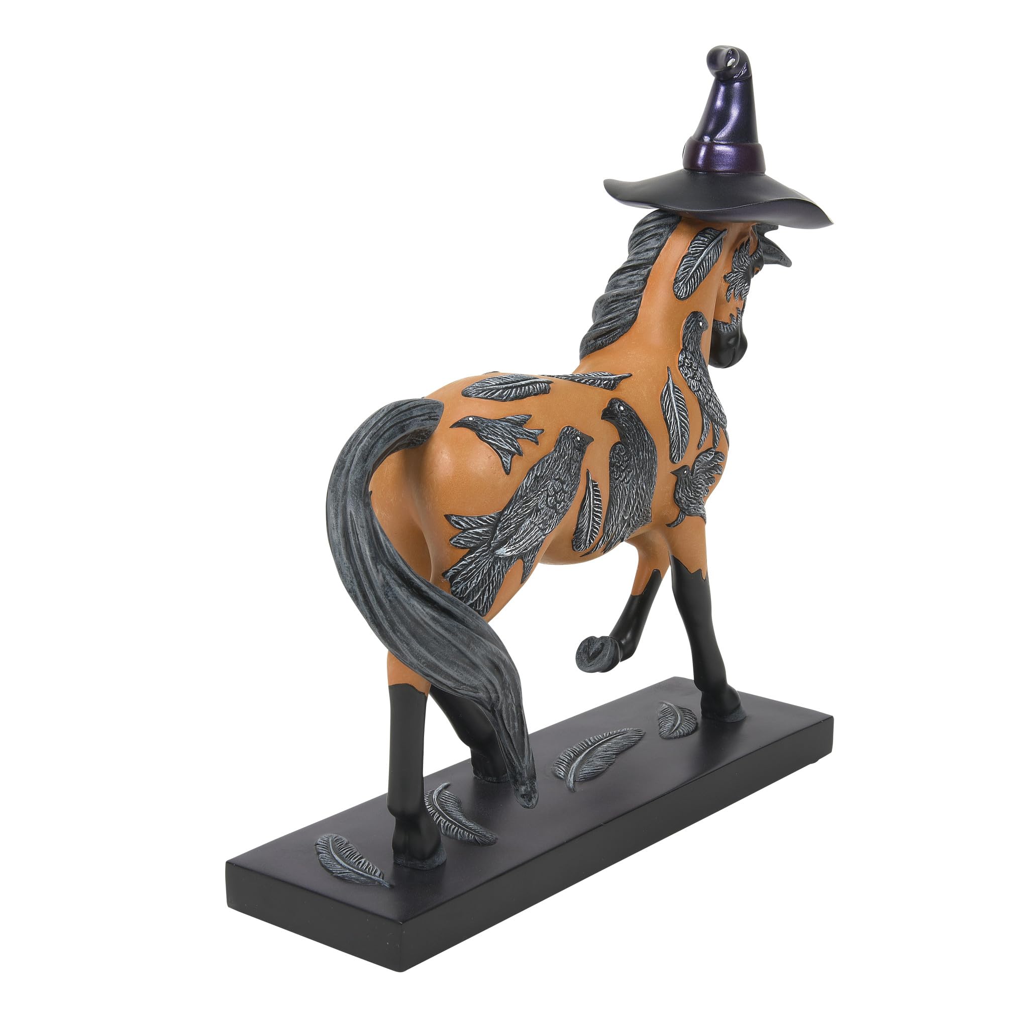 Enesco The Trail of Painted Ponies Halloween-Figur, Herbstversammlungen, 21,6 cm, Mehrfarbig